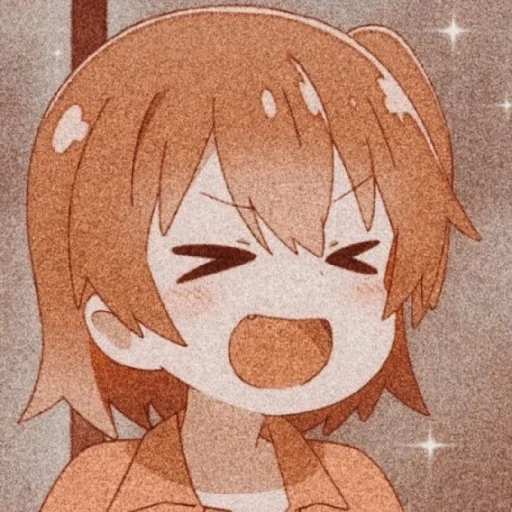 🧡 Стикер «Orange (anime chan)» для Telegram