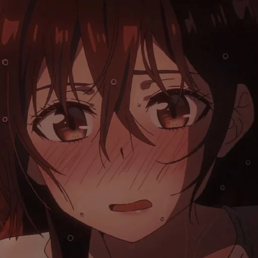 🧡 Стикер «Orange (anime chan)» для Telegram
