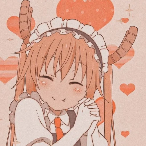 🧡 Стикер «Orange (anime chan)» для Telegram