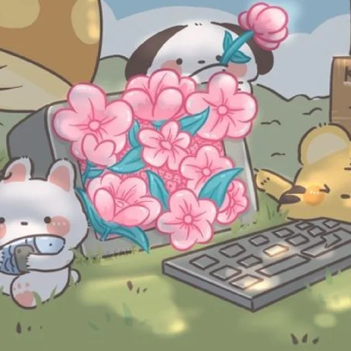 🌺 Стикер «Pair» для Telegram