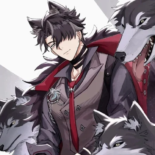 🐺 Стикер «Ризли Genshin Impact» для Telegram