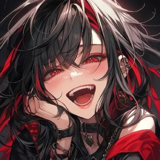 😄 Стикер «Red (anime chan)» для Telegram