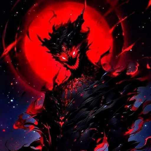 ♦️ Стикер «Red (anime chan)» для Telegram