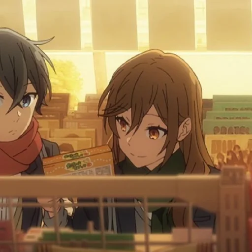 💓 Стикер «horimiya / Hori-san to Miyamura-kun» для Telegram