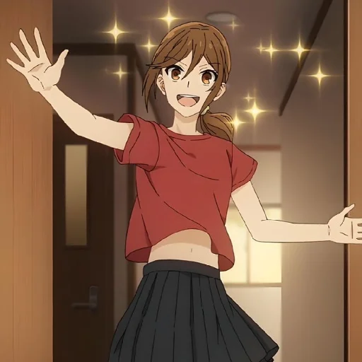 💓 Стикер «horimiya / Hori-san to Miyamura-kun» для Telegram