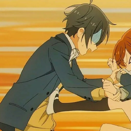 💓 Стикер «horimiya / Hori-san to Miyamura-kun» для Telegram