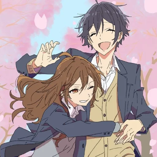 Стикерпак horimiya / Hori-san to Miyamura-kun для Telegram