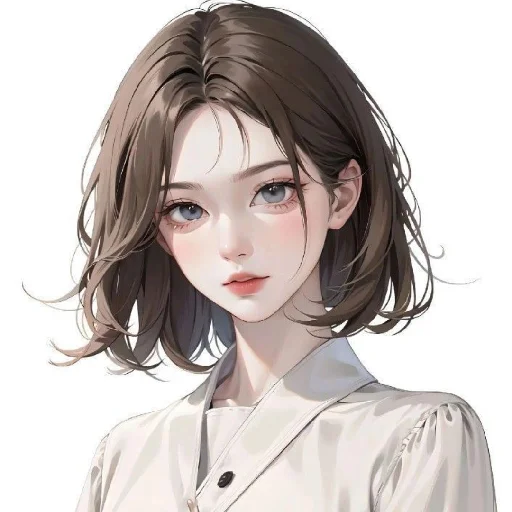 🖤 Стикер «Black (anime chan)» для Telegram