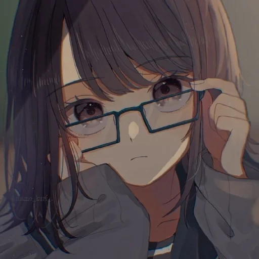 🖤 Стикер «Black (anime chan)» для Telegram