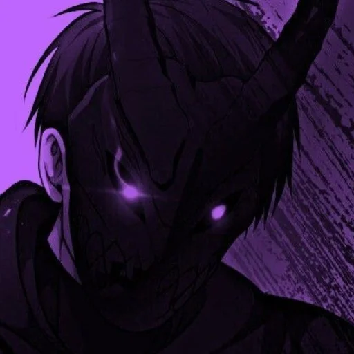 💜 Стикер «Violet (anime chan)» для Telegram
