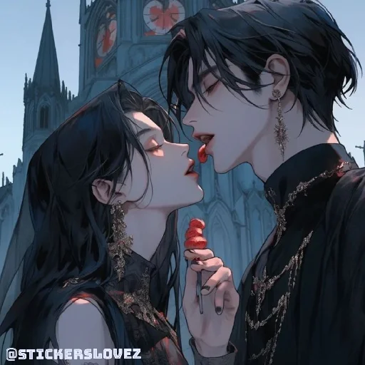 🖤 Стикер «Больше чем любовь» для Telegram
