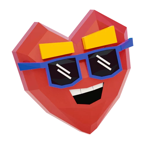 😎 Стикер «Made With Love» для Telegram