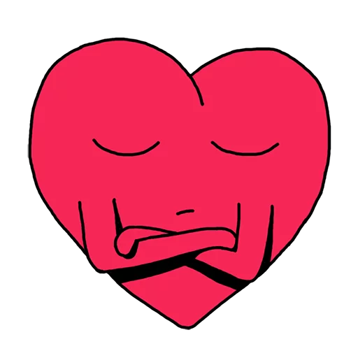 😒 Стикер «Made With Love» для Telegram