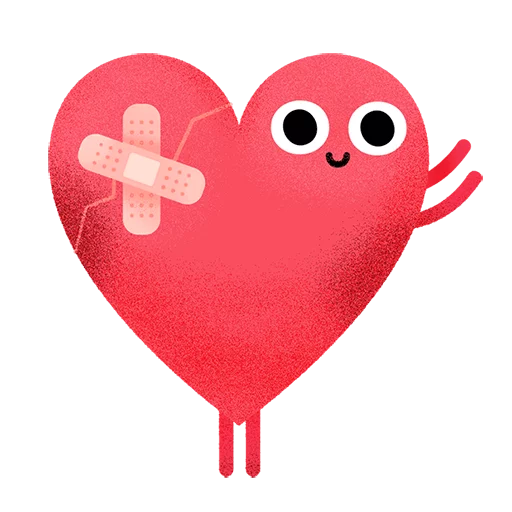 💔 Стикер «Made With Love» для Telegram