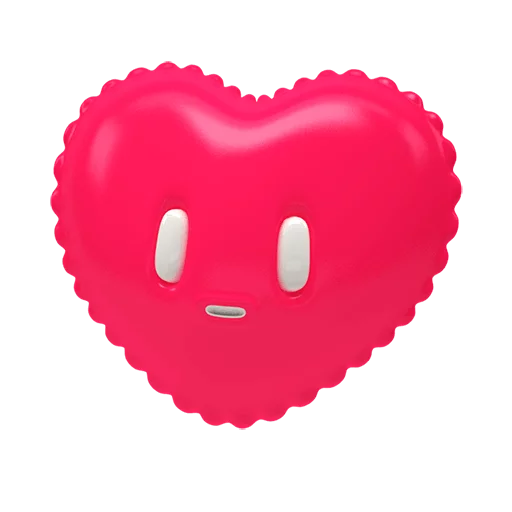 💗 Стикер «Made With Love» для Telegram