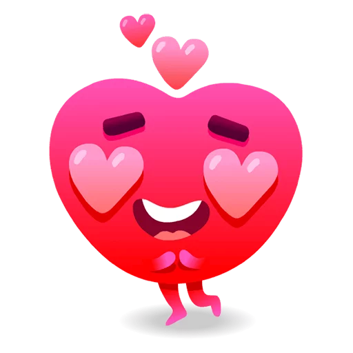 😍 Стикер «Made With Love» для Telegram