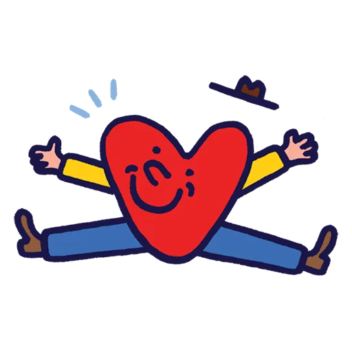 🙌 Стикер «Made With Love» для Telegram