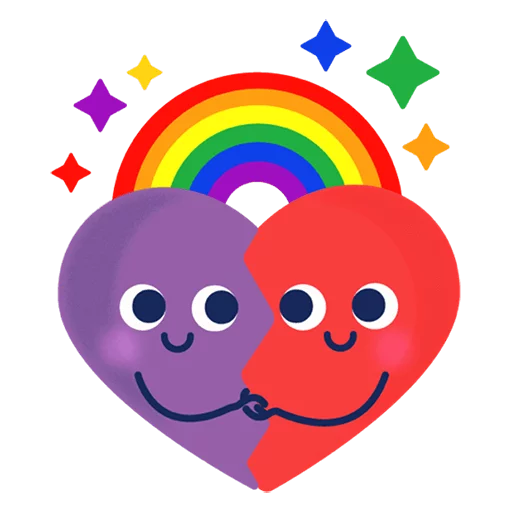 👫 Стикер «Made With Love» для Telegram