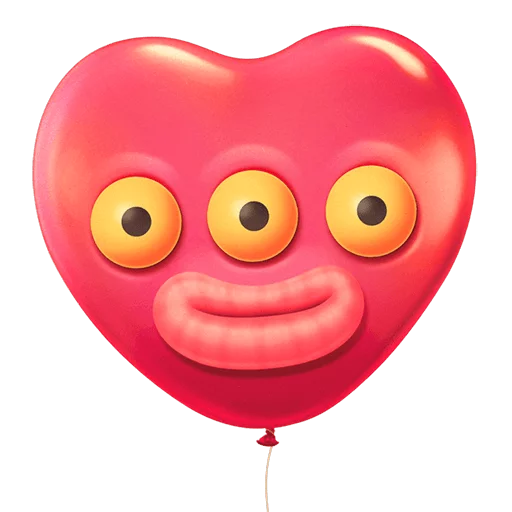 🎈 Стикер «Made With Love» для Telegram