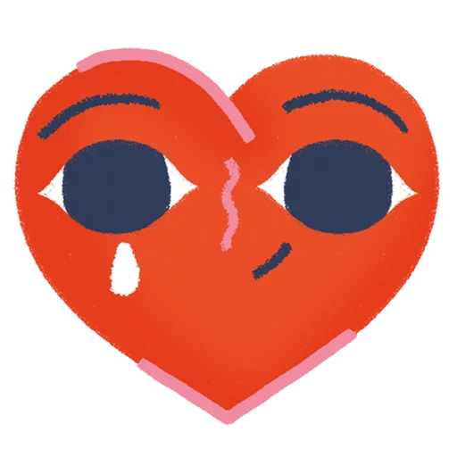 😢 Стикер «Made With Love» для Telegram
