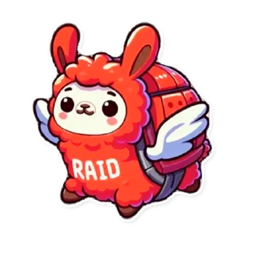 🐑 Стикер «Raid» для Telegram