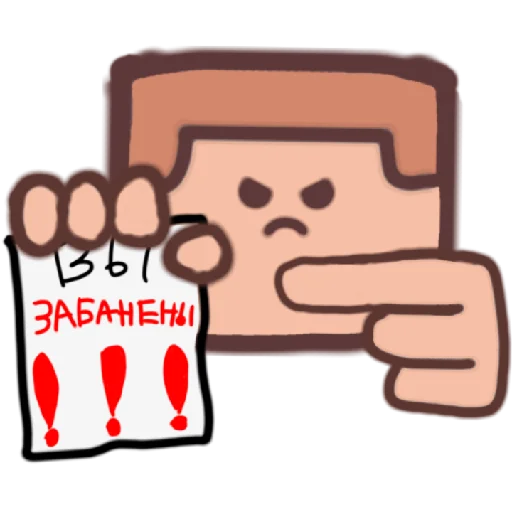 😡 Стикер «Стики для чата» для Telegram