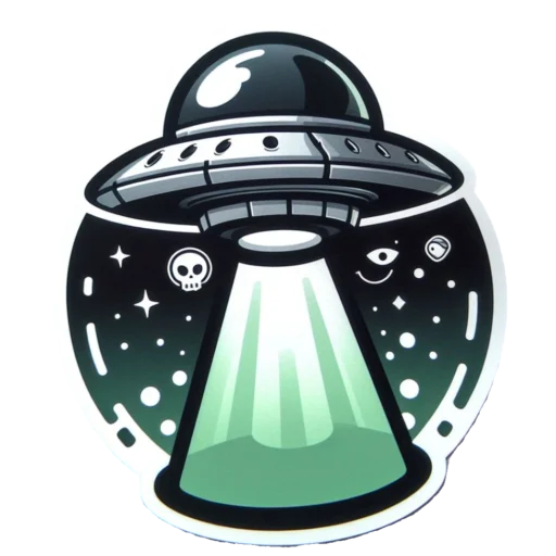 🛸 Стикер «Neuro Нейро» для Telegram
