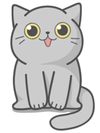 🙁 Стикер «Stickers with Cat» для Telegram
