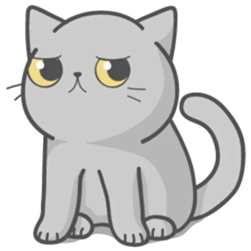 🥳 Стикер «Stickers with Cat» для Telegram