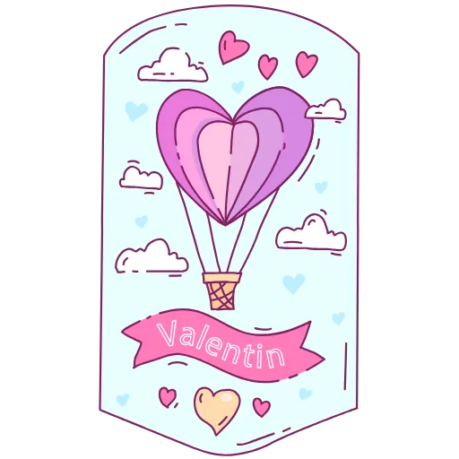 ❤️ Стикер «14 FEBRUARY» для Telegram
