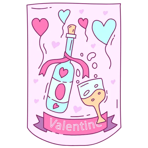 ❤️ Стикер «14 FEBRUARY» для Telegram