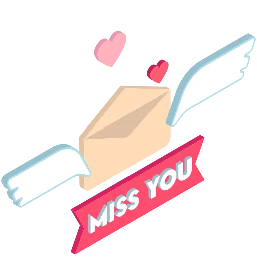 ❤️ Стикер «14 FEBRUARY» для Telegram