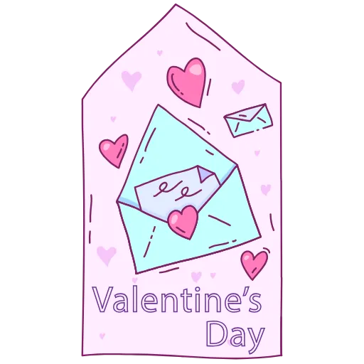 ❤️ Стикер «14 FEBRUARY» для Telegram