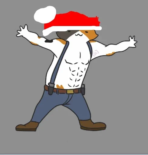 🎅 Стикер «Кистер Пипистер» для Telegram