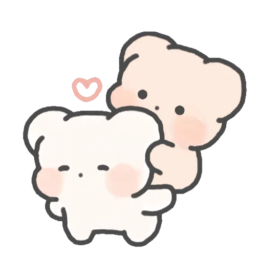 😊 Стикер «cute bears» для Telegram