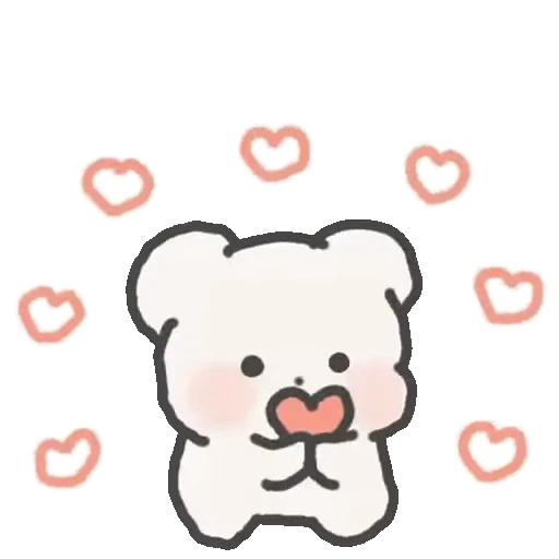 😊 Стикер «cute bears» для Telegram