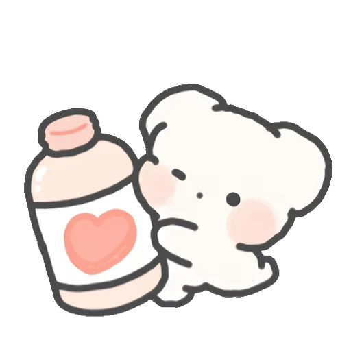 😊 Стикер «cute bears» для Telegram