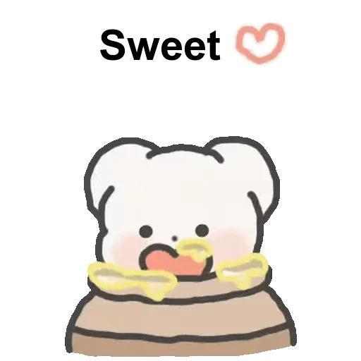 😊 Стикер «cute bears» для Telegram