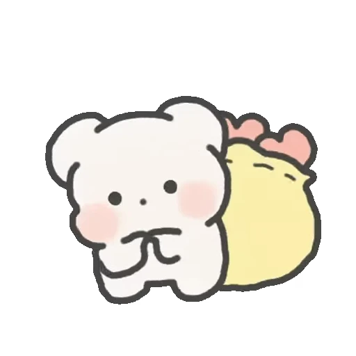 😊 Стикер «cute bears» для Telegram