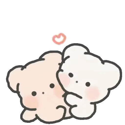Стикерпак cute bears для Telegram