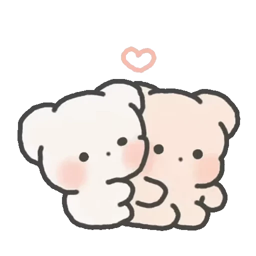 😊 Стикер «cute bears» для Telegram