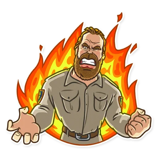 😠 Стикер «Fookin good stickers» для Telegram