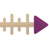 〰️ Эмодзи «- Палочки 13» для Telegram