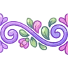 Стикер 32 Набор эмоджи с весенними разделителями для оформления