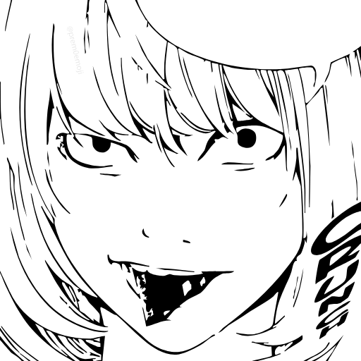 🤩 Эмодзи «⠀⠀ ⠀ Тетрадь смерти» для Telegram