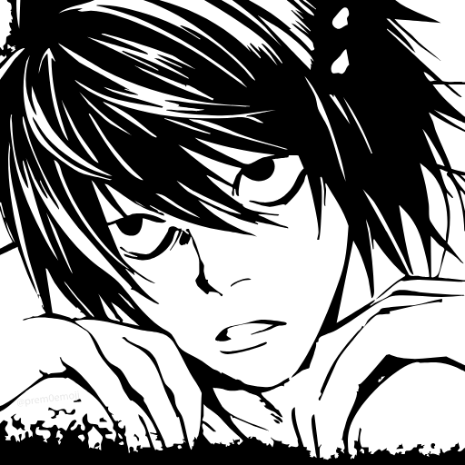 🤩 Эмодзи «⠀⠀ ⠀ Тетрадь смерти» для Telegram