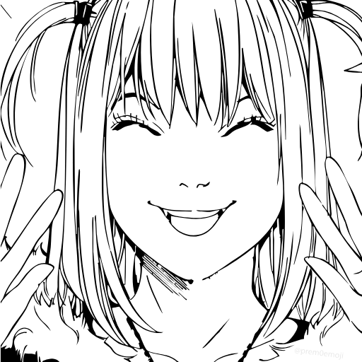 🤩 Эмодзи «⠀⠀ ⠀ Тетрадь смерти» для Telegram