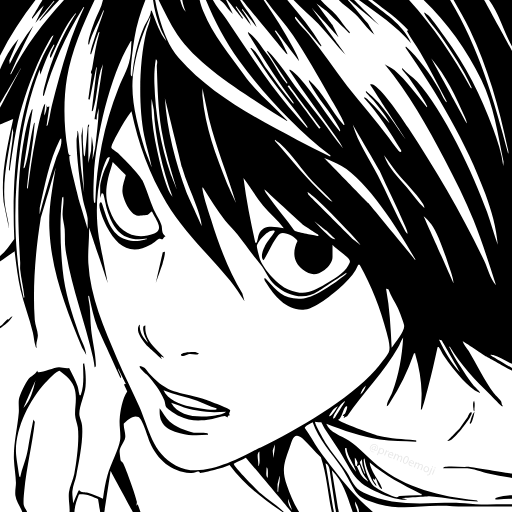🤩 Эмодзи «⠀⠀ ⠀ Тетрадь смерти» для Telegram