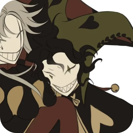 💚 Стикер «Harlequin The Freak Circus» для Telegram