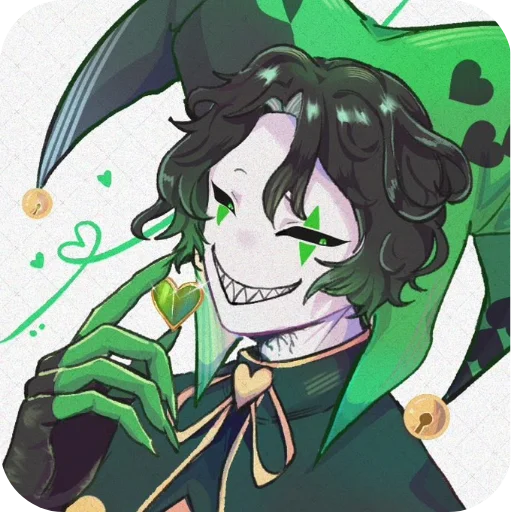 💚 Стикер «Harlequin The Freak Circus» для Telegram